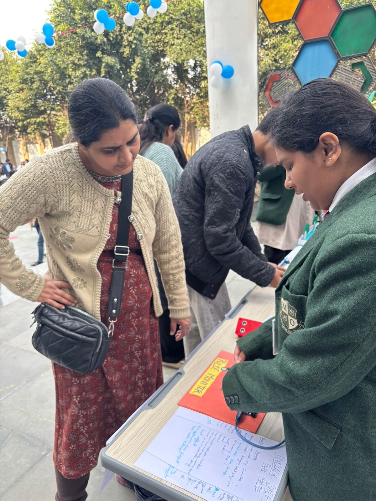 STEMmantra exhibition moment